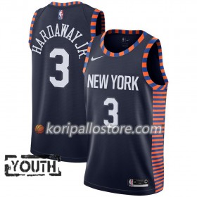 New York Knicks Tim Hardaway Jr 3 2018-19 Nike City Edition Navy Lasten Pelipaidat Swingman